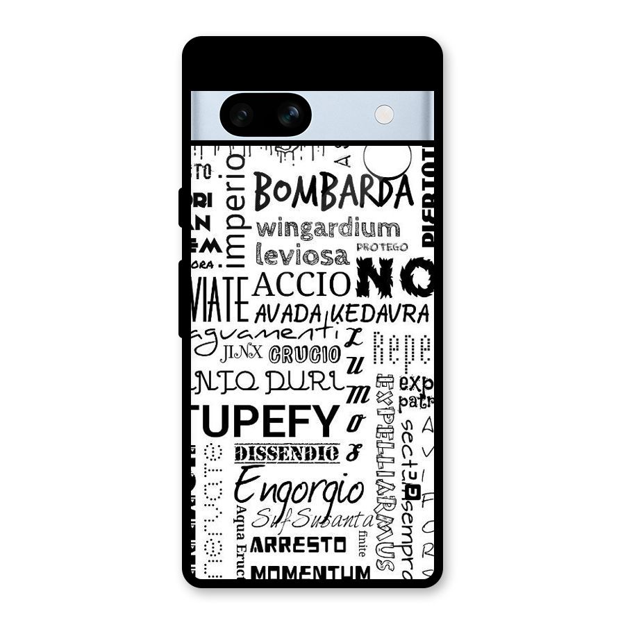 Stupefy Glass Back Case for Google Pixel 7a