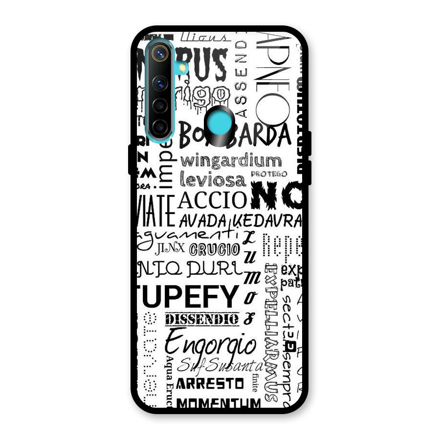 Stupefy Glass Back Case for Realme Narzo 10