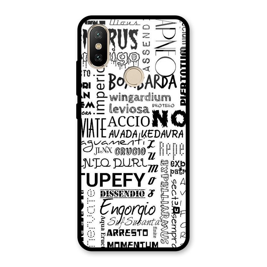 Stupefy Glass Back Case for Redmi A2