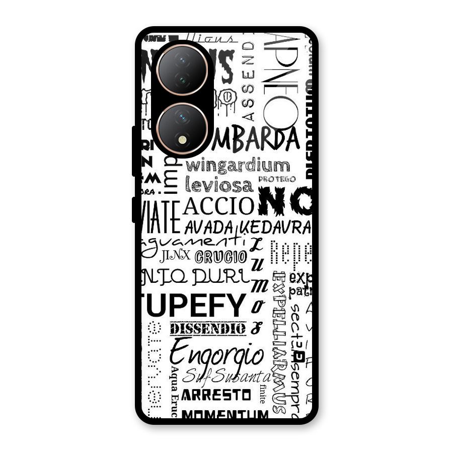 Stupefy Glass Back Case for Vivo Y100A