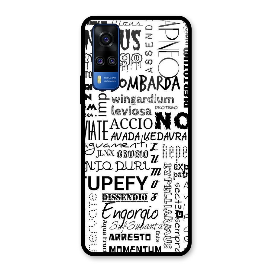 Stupefy Glass Back Case for Vivo Y31