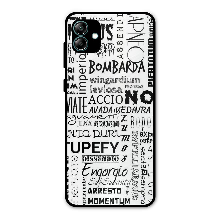 Stupefy Metal Back Case for Galaxy A04