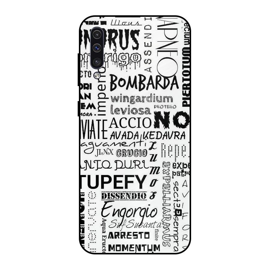 Stupefy Metal Back Case for Galaxy A30s