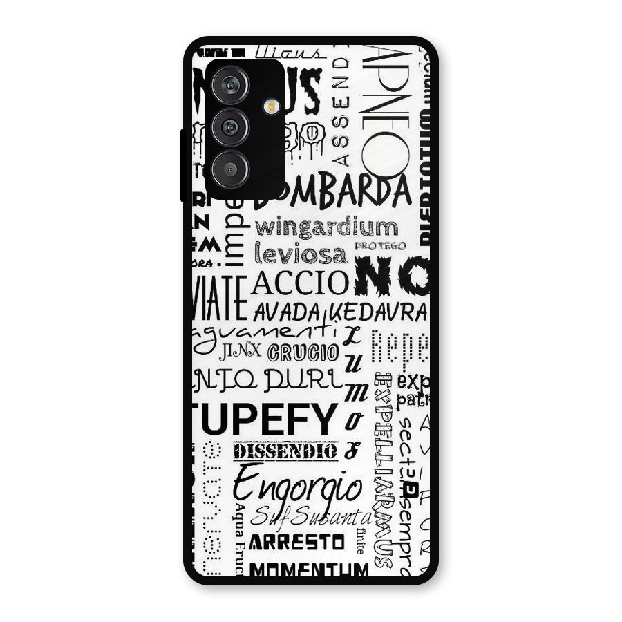 Stupefy Metal Back Case for Galaxy F13