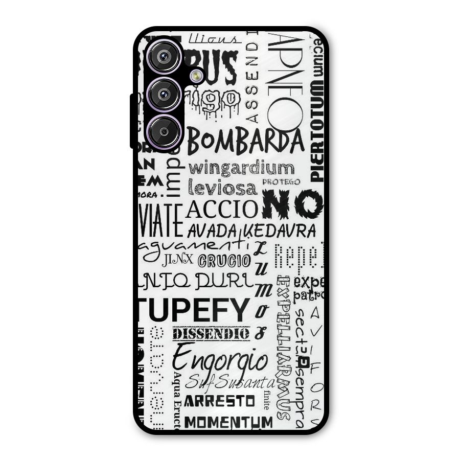 Stupefy Metal Back Case for Galaxy F15