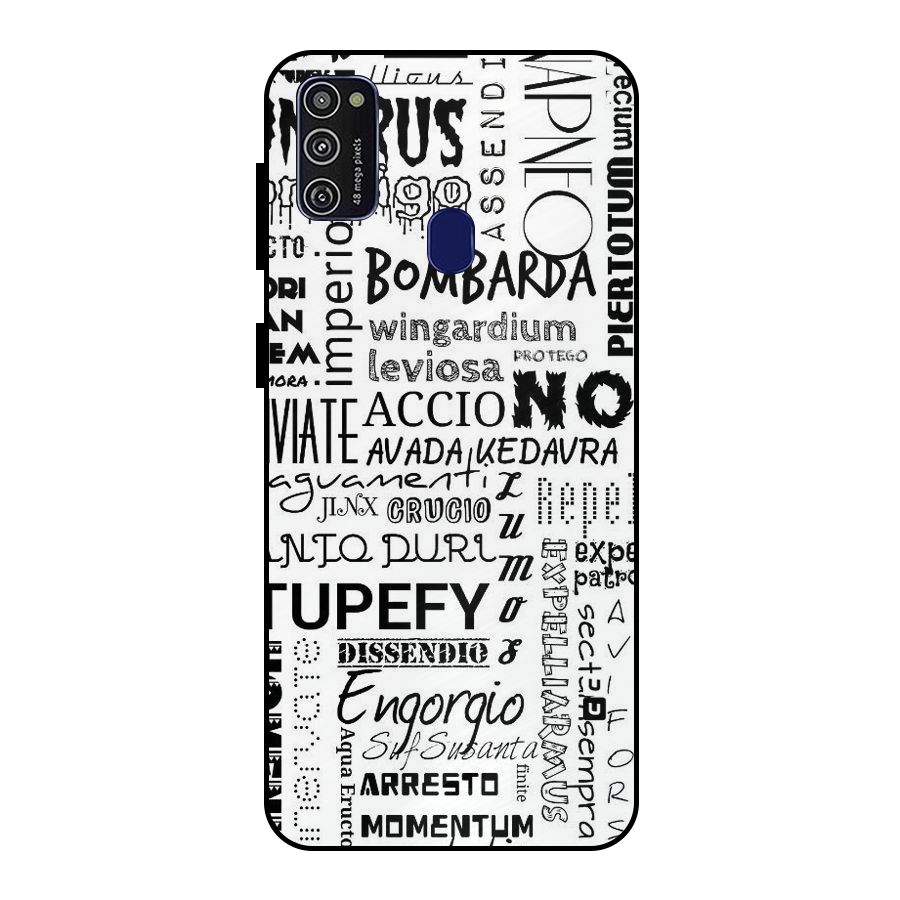 Stupefy Metal Back Case for Galaxy M30s