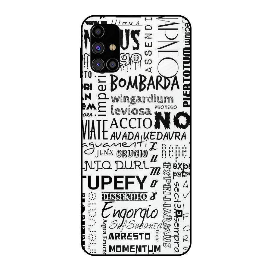 Stupefy Metal Back Case for Galaxy M31s
