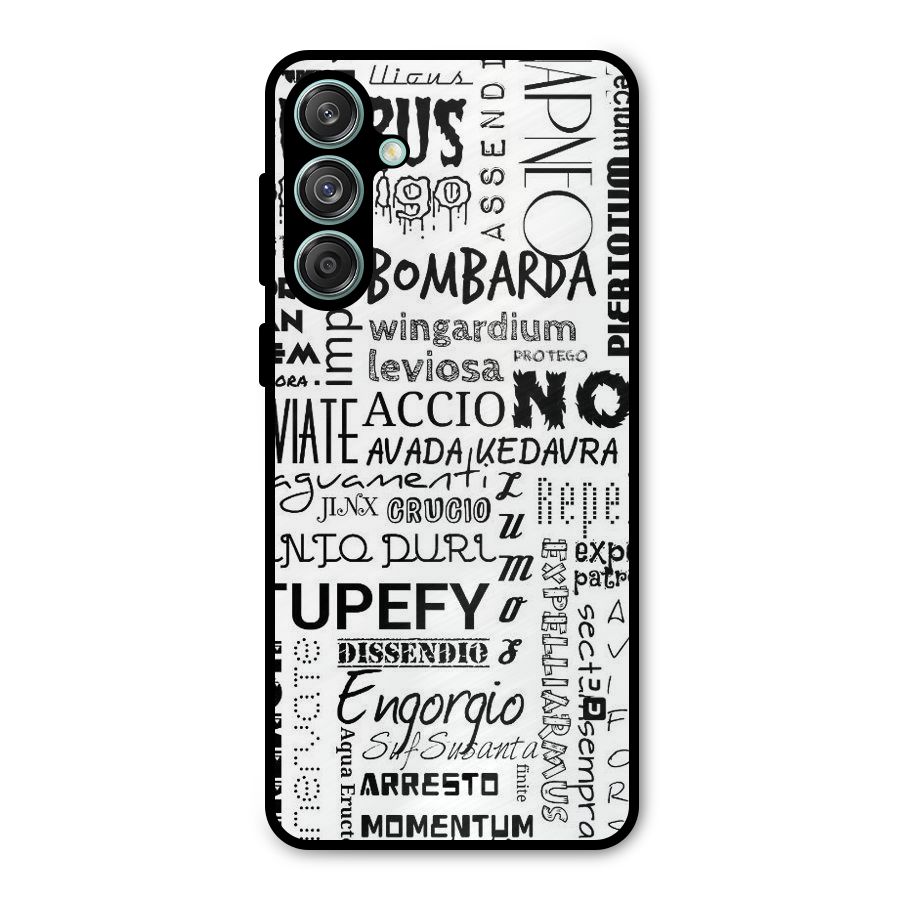 Stupefy Metal Back Case for Galaxy M55 5G