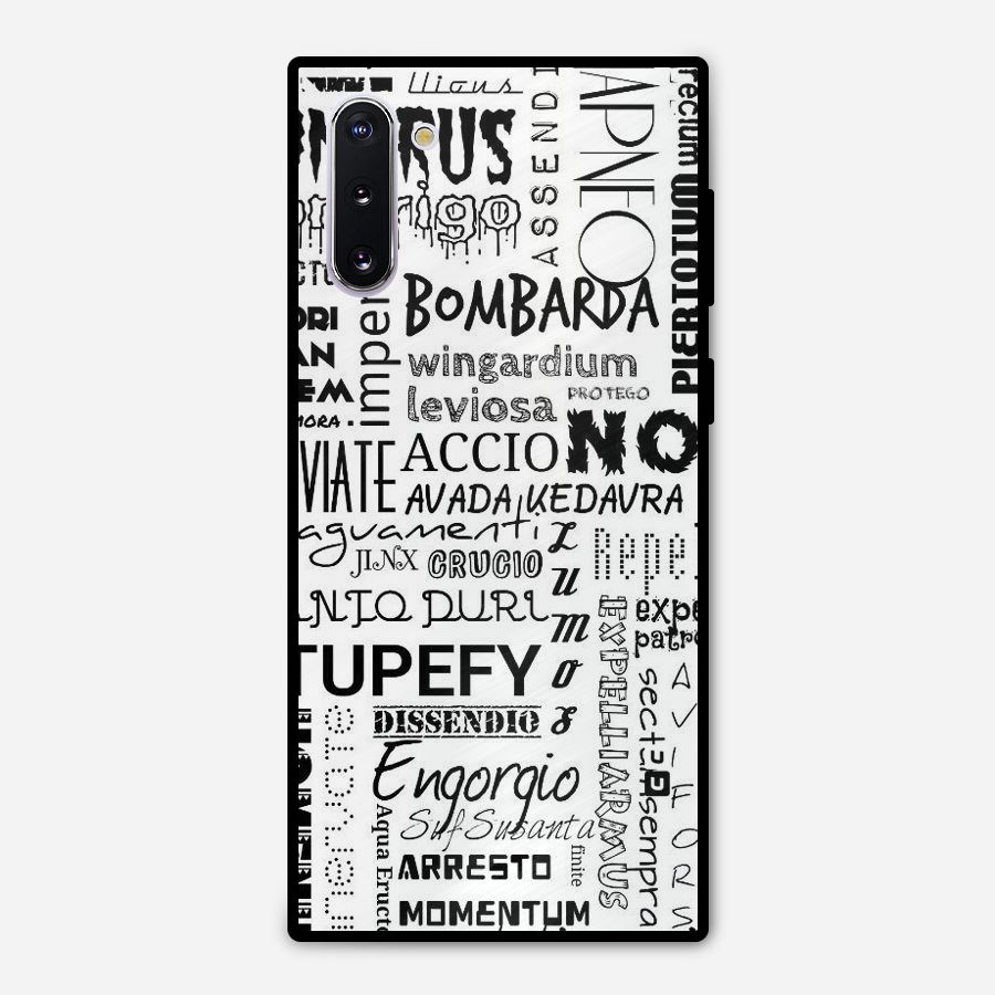 Stupefy Metal Back Case for Galaxy Note 10