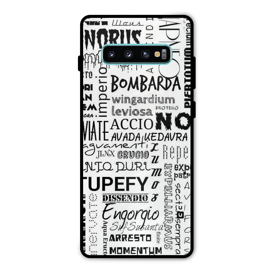 Stupefy Metal Back Case for Galaxy S10 Plus