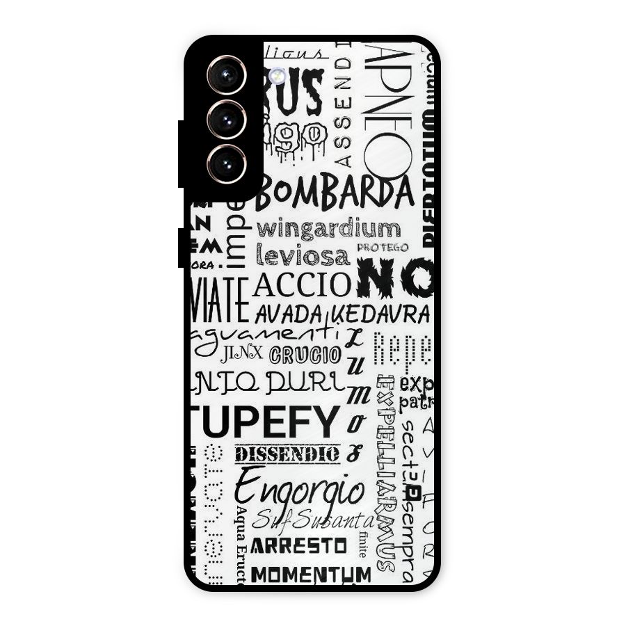 Stupefy Metal Back Case for Galaxy S21 Plus