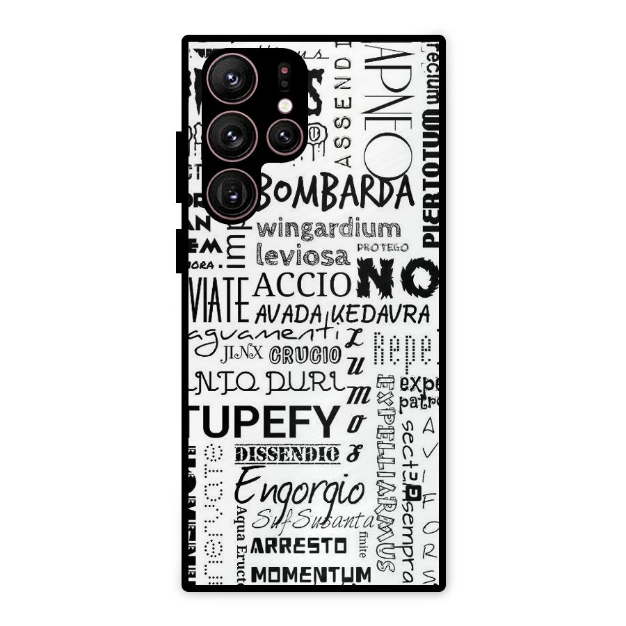 Stupefy Metal Back Case for Galaxy S22 Ultra 5G