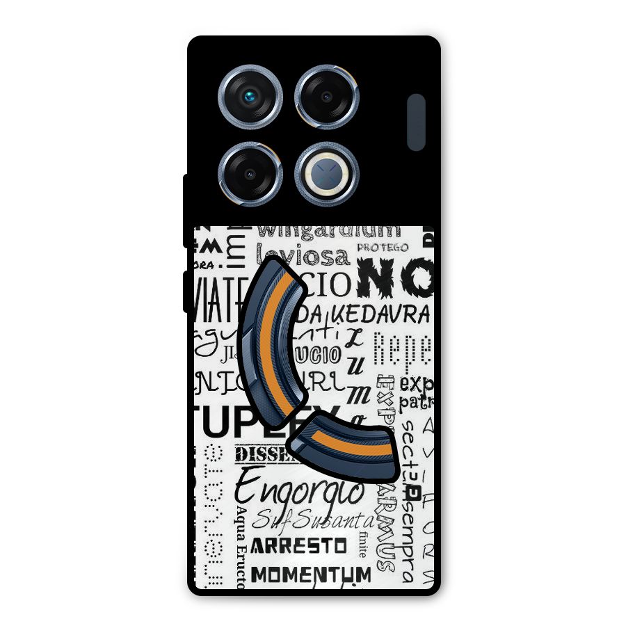 Stupefy Metal Back Case for Infinix GT 20 Pro