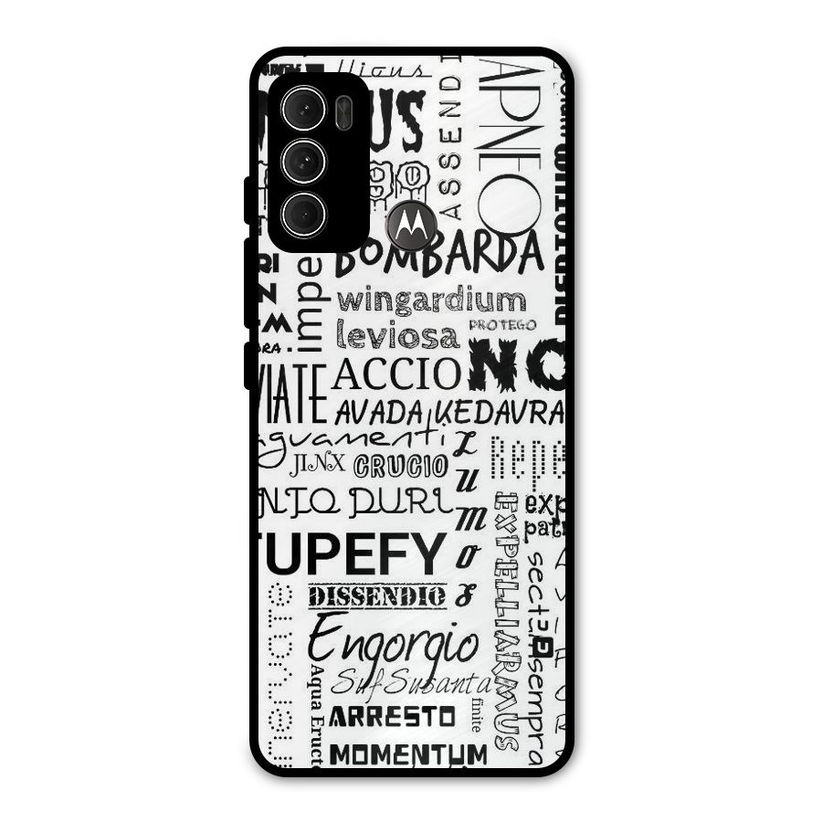 Stupefy Metal Back Case for Moto G60