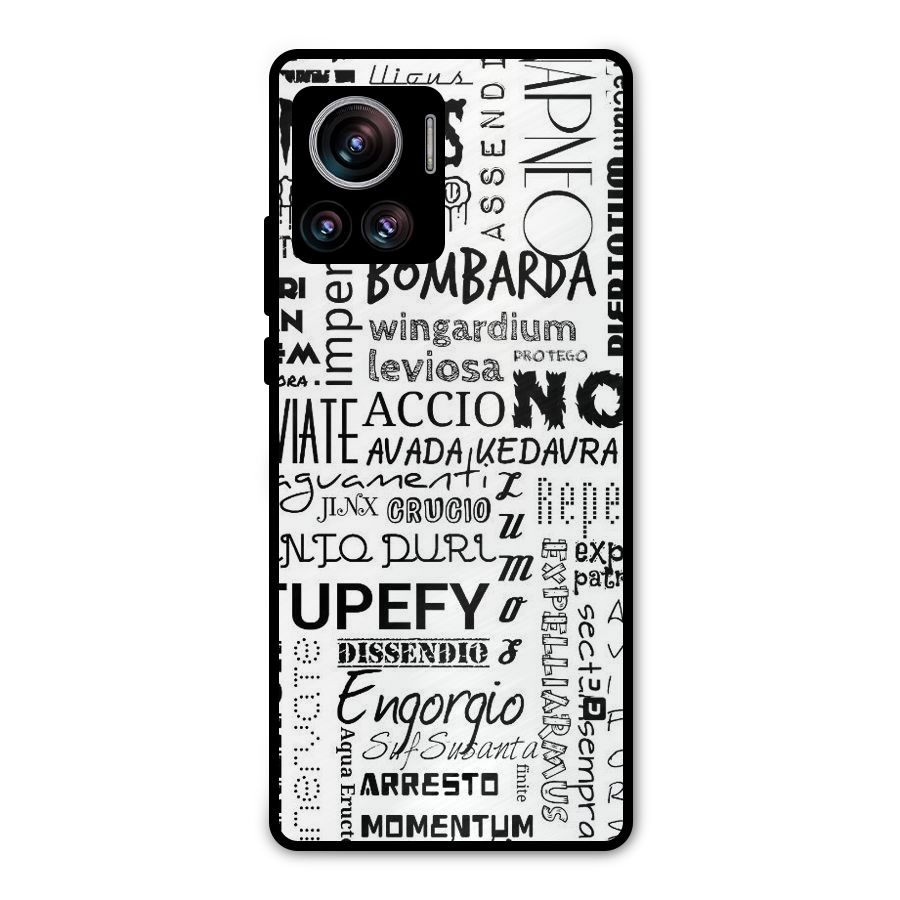Stupefy Metal Back Case for Motorola Edge 30 Ultra