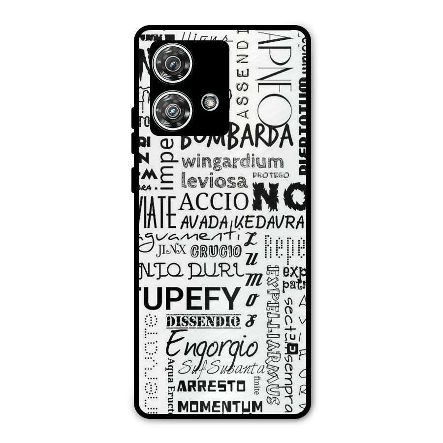 Stupefy Metal Back Case for Motorola Edge 40 Neo