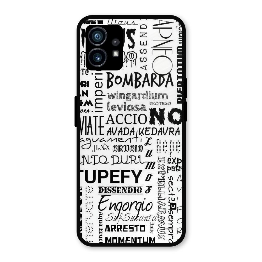 Stupefy Metal Back Case for Nothing Phone 1