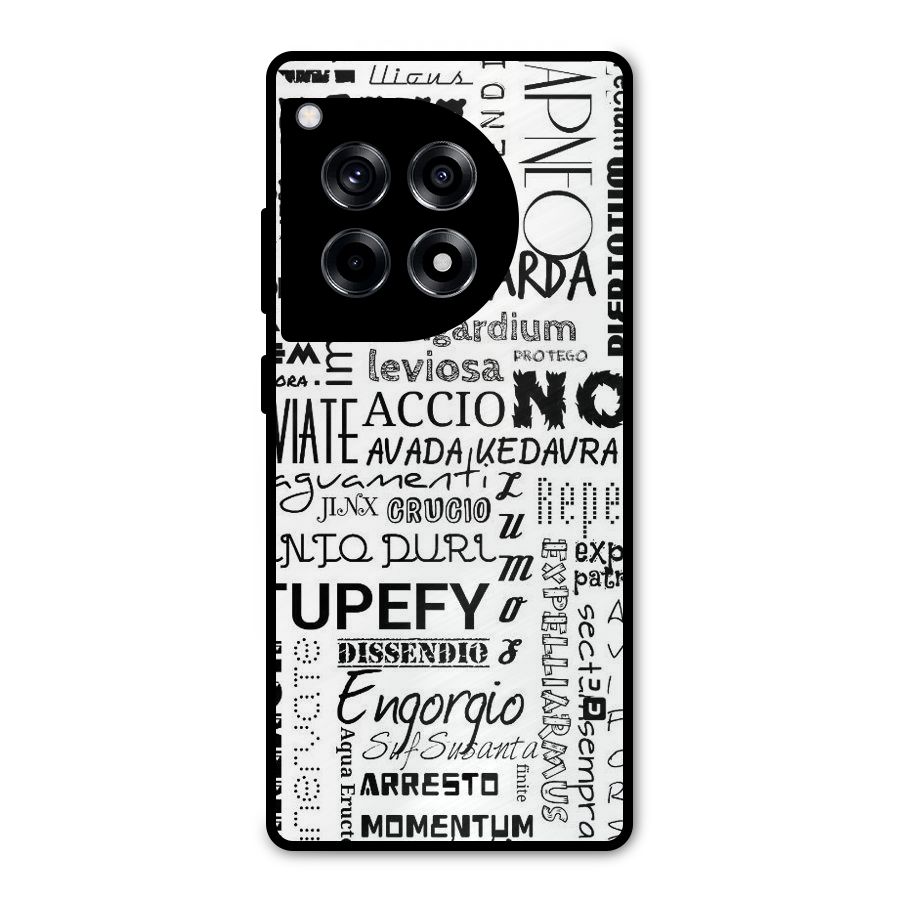 Stupefy Metal Back Case for OnePlus 12R