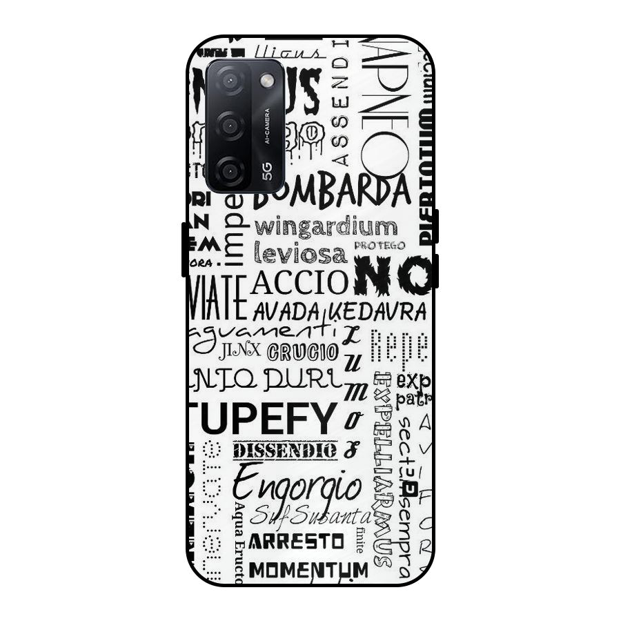 Stupefy Metal Back Case for Oppo A53s 5G