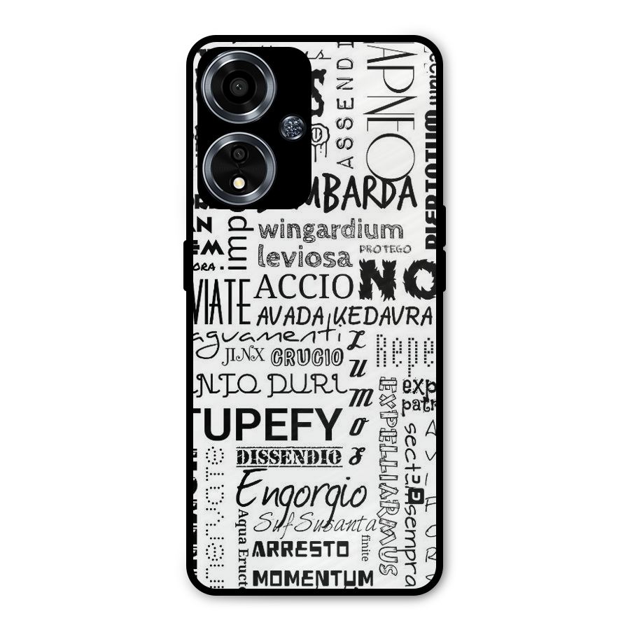 Stupefy Metal Back Case for Oppo A59