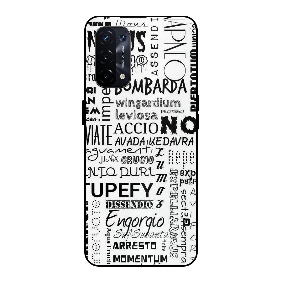 Stupefy Metal Back Case for Oppo A74 5G