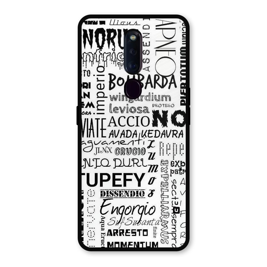 Stupefy Metal Back Case for Oppo F11 Pro
