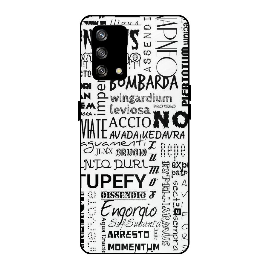 Stupefy Metal Back Case for Oppo F19