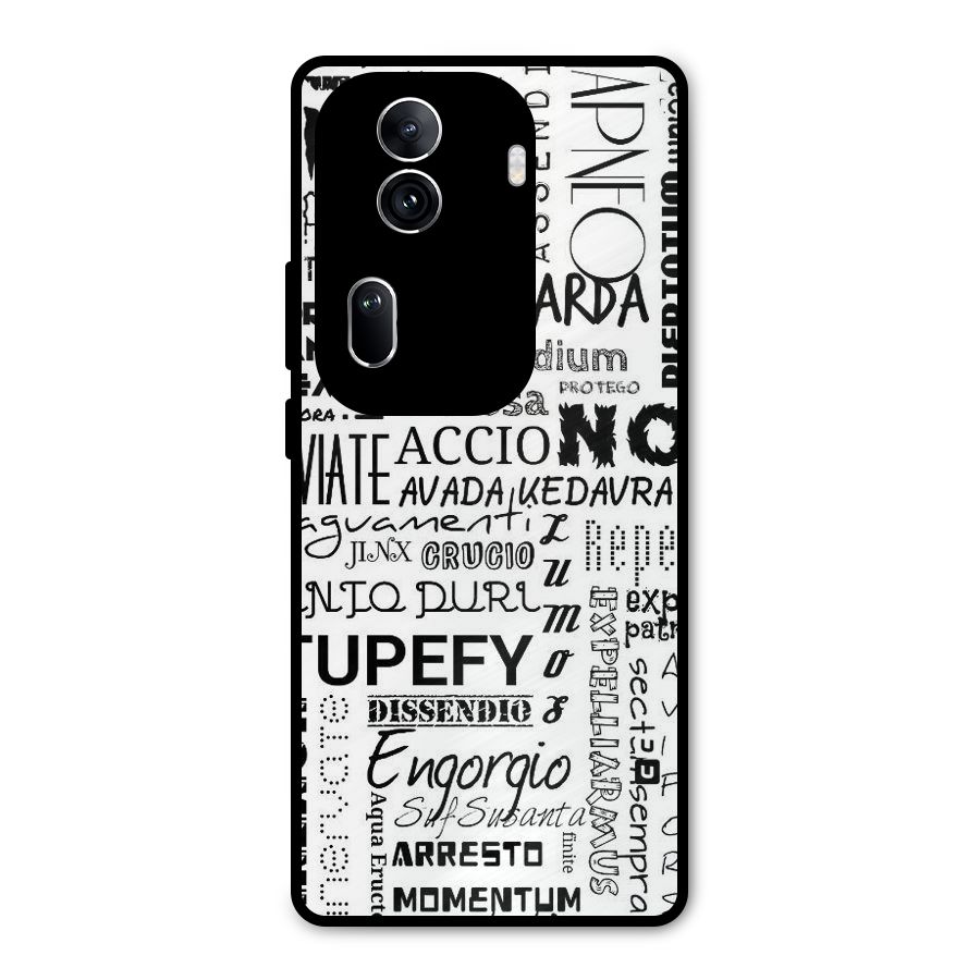 Stupefy Metal Back Case for Oppo Reno11 Pro 5G