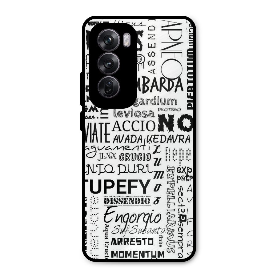 Stupefy Metal Back Case for Oppo Reno12 Pro