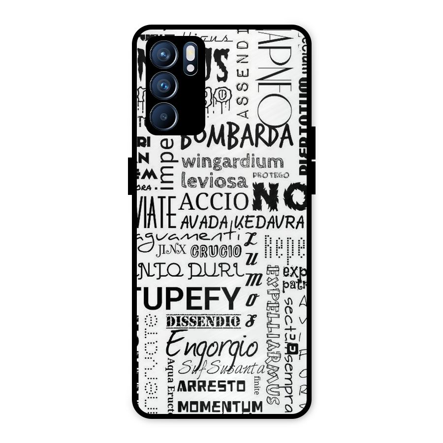 Stupefy Metal Back Case for Oppo Reno6 5G
