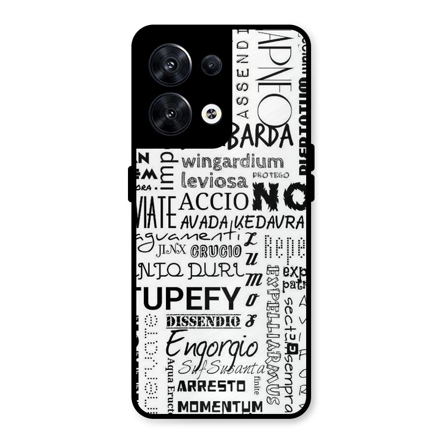 Stupefy Metal Back Case for Oppo Reno8 5G