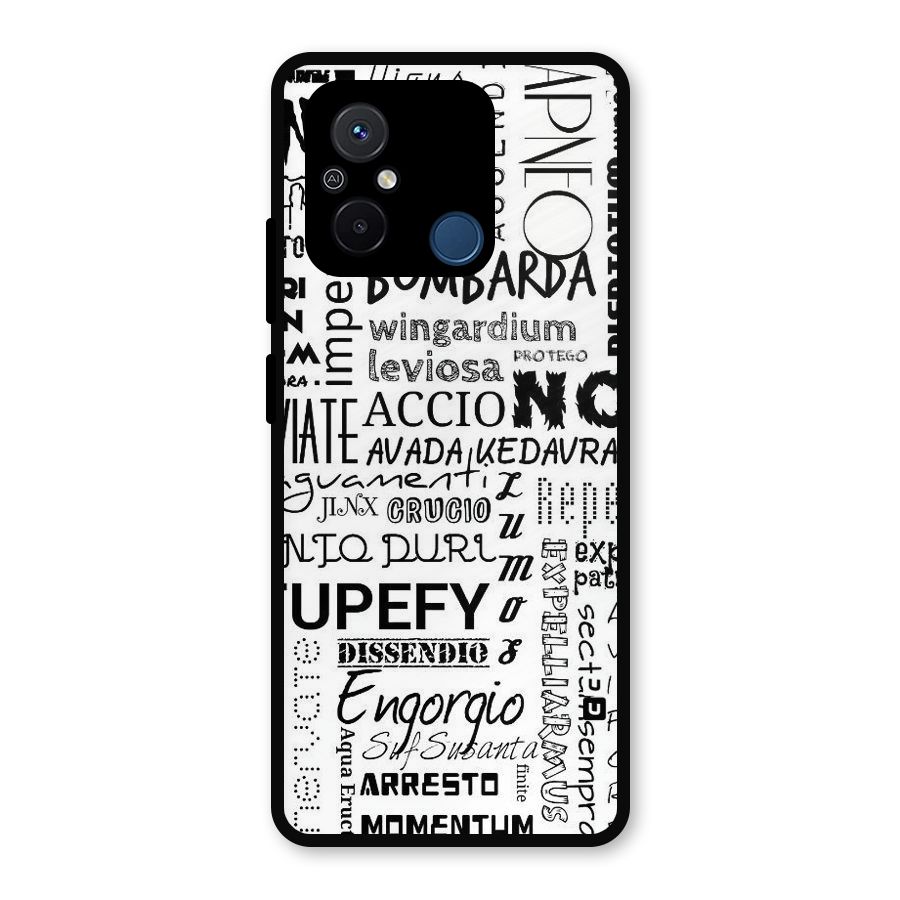 Stupefy Metal Back Case for Poco C55