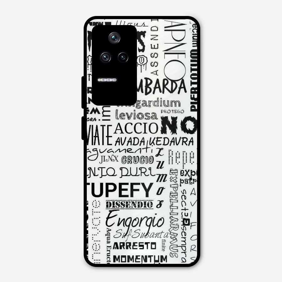 Stupefy Metal Back Case for Poco F4 5G