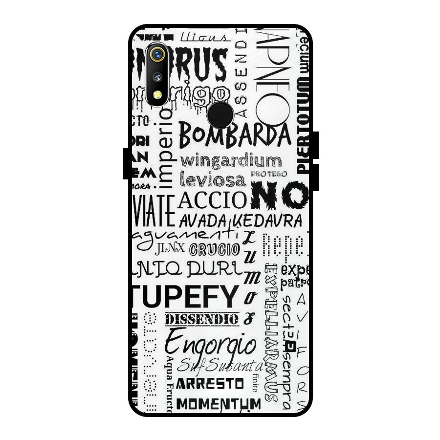 Stupefy Metal Back Case for Realme 3i