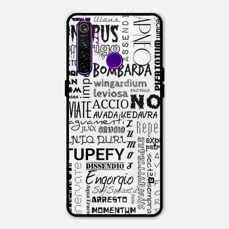 Stupefy Metal Back Case for Realme 5 Pro