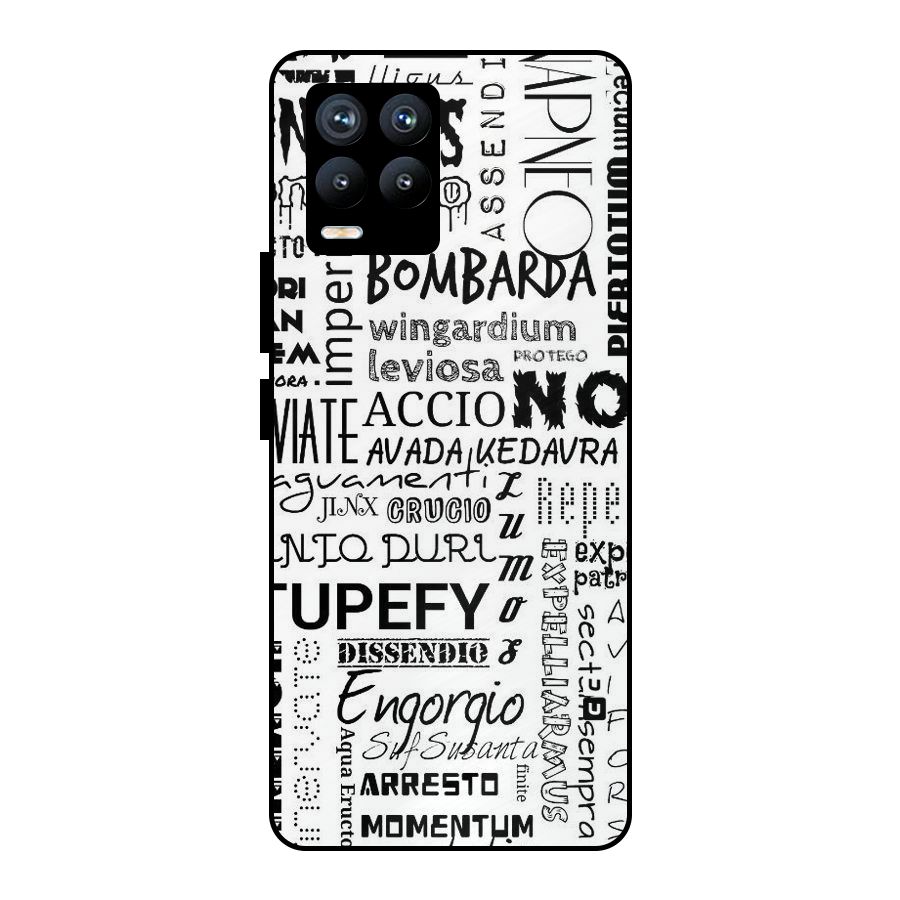 Stupefy Metal Back Case for Realme 8 Pro