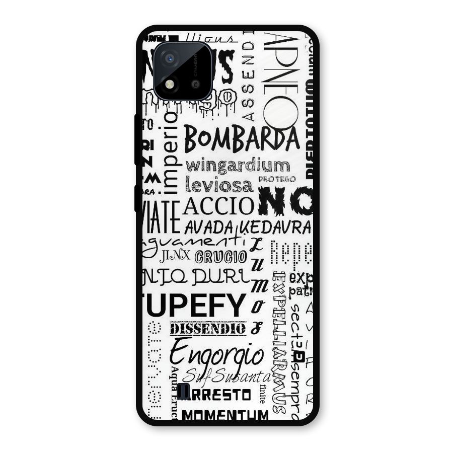Stupefy Metal Back Case for Realme C11 2021