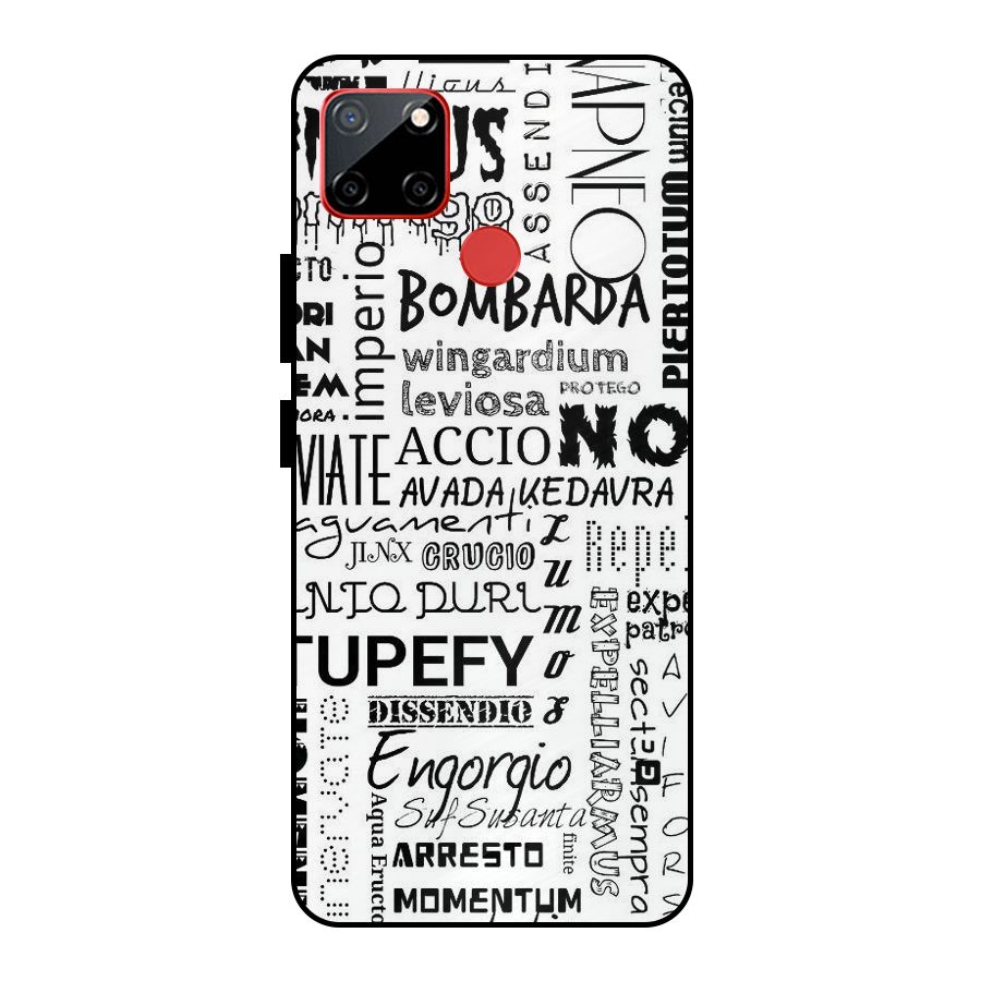 Stupefy Metal Back Case for Realme C12