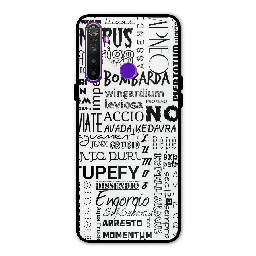 Stupefy Metal Back Case for Realme Narzo 10