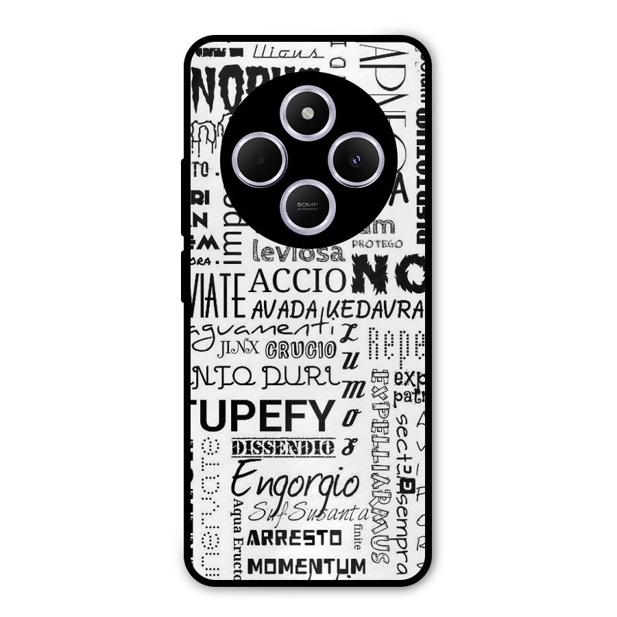 Stupefy Metal Back Case for Redmi 14C
