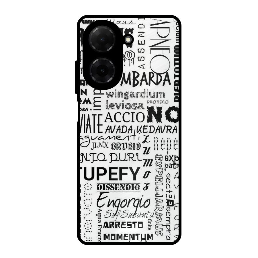 Stupefy Metal Back Case for Redmi A5 4G