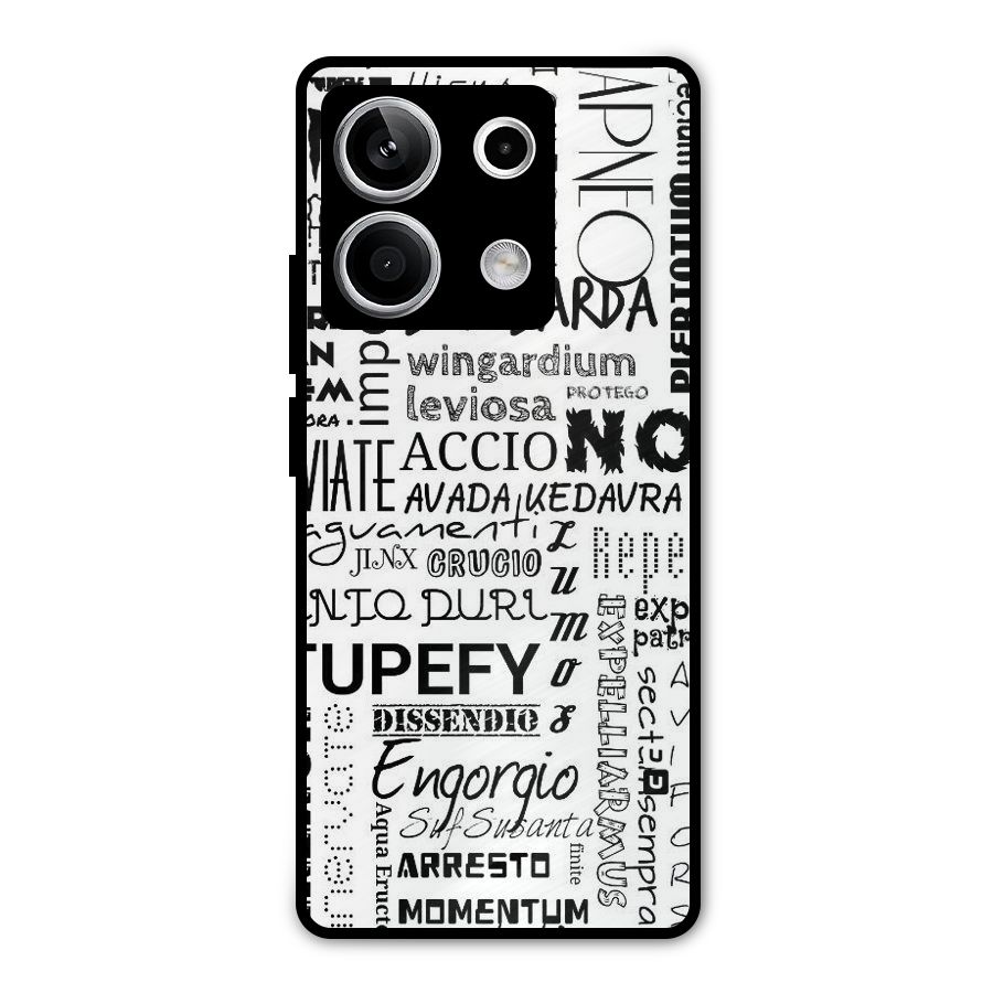 Stupefy Metal Back Case for Redmi Note 13 5G