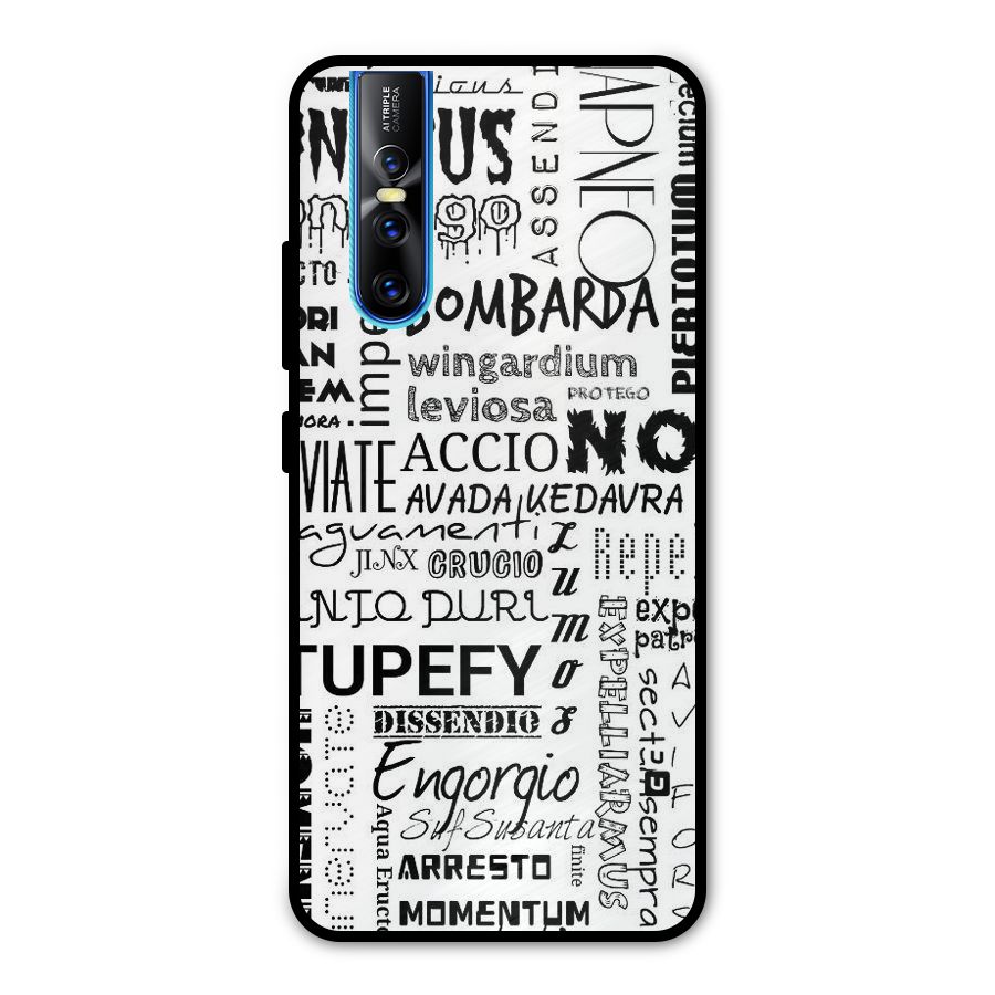 Stupefy Metal Back Case for Vivo V15 Pro