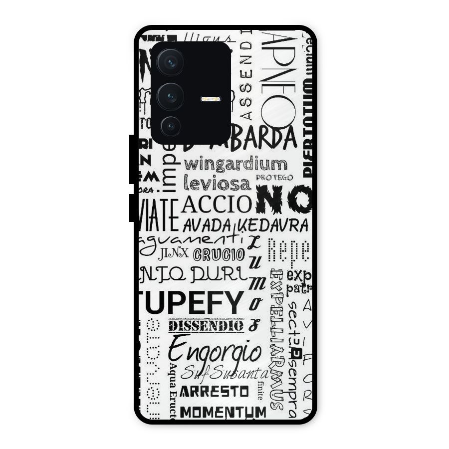 Stupefy Metal Back Case for Vivo V23 5G
