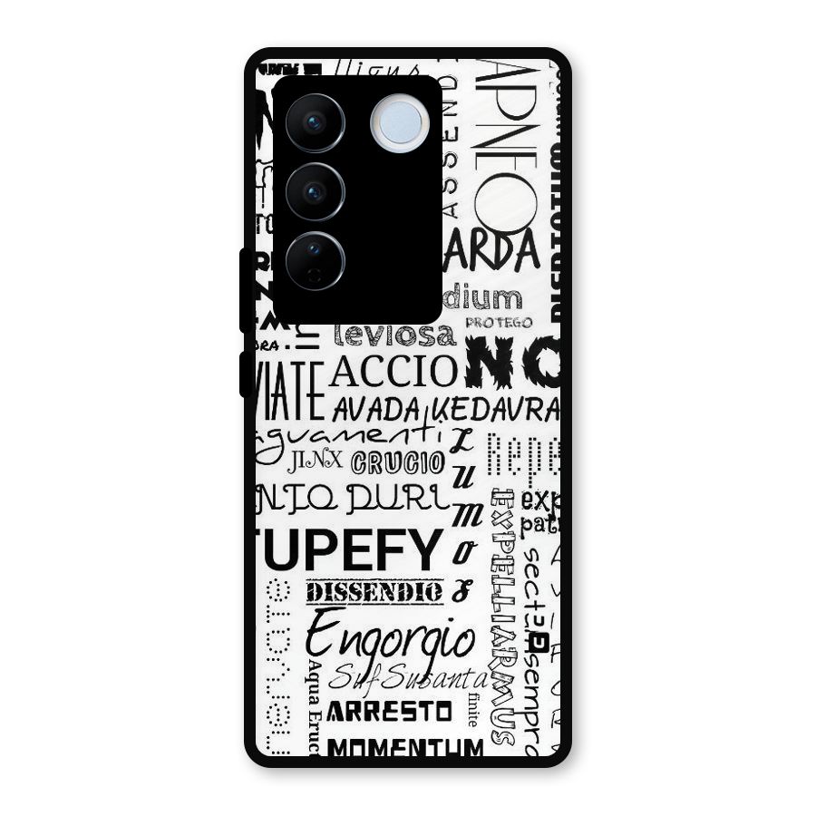 Stupefy Metal Back Case for Vivo V27 Pro