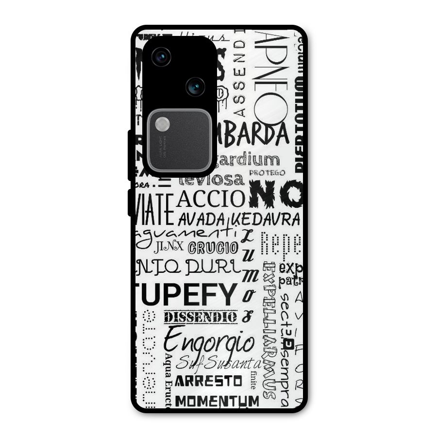 Stupefy Metal Back Case for Vivo V30