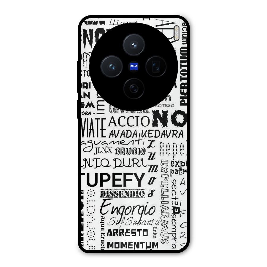 Stupefy Metal Back Case for Vivo X200