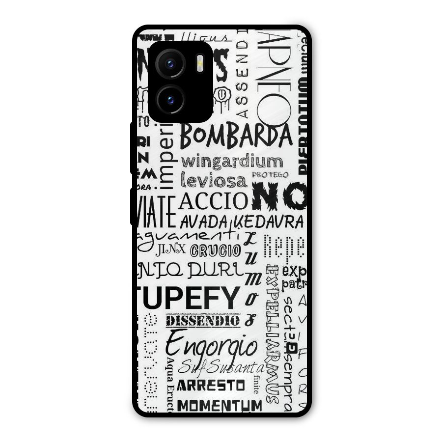 Stupefy Metal Back Case for Vivo Y15s