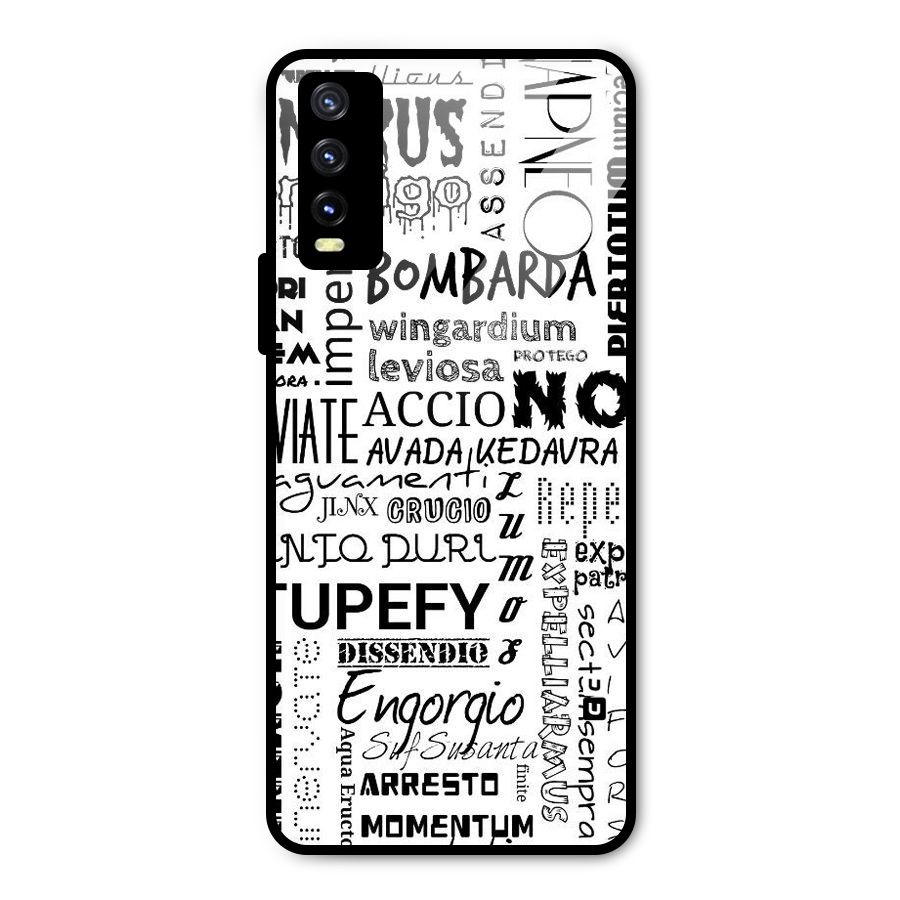 Stupefy Metal Back Case for Vivo Y20