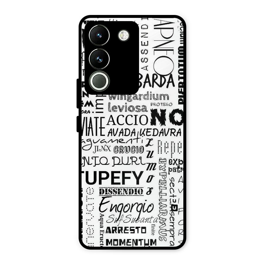 Stupefy Metal Back Case for Vivo Y200